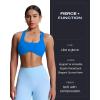 imageAoxjox Womens Workout Sports Bras Fitness Define Sculpt Racerback Bra Yoga Crop TankDirectoire Blue
