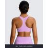 imageAoxjox Womens Workout Sports Bras Fitness Define Sculpt Racerback Bra Yoga Crop TankLilac Purple
