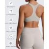 imageAoxjox Womens Workout Sports Bras Fitness Define Sculpt Racerback Bra Yoga Crop TankMink