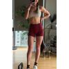 imageAoxjox Womens Workout Sports Bras Fitness Define Sculpt Racerback Bra Yoga Crop TankMink