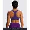 imageAoxjox Womens Workout Sports Bras Fitness Define Sculpt Racerback Bra Yoga Crop TankMulberry Purple