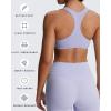 imageAoxjox Womens Workout Sports Bras Fitness Define Sculpt Racerback Bra Yoga Crop TankPurple Heather