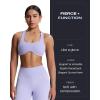 imageAoxjox Womens Workout Sports Bras Fitness Define Sculpt Racerback Bra Yoga Crop TankPurple Heather