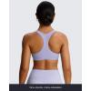 imageAoxjox Womens Workout Sports Bras Fitness Define Sculpt Racerback Bra Yoga Crop TankPurple Heather