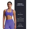 imageAoxjox Womens Workout Sports Bras Fitness Define Sculpt Racerback Bra Yoga Crop TankViolet