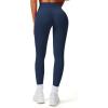 imageAoxjox Workout Leggings for Women Vanity V Waist High Waist Tummy Control Hidden Scrunch Athletic Gym Yoga Pants 24quot26quot28quotNavy