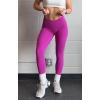 imageAoxjox Workout Leggings for Women Vanity V Waist High Waist Tummy Control Hidden Scrunch Athletic Gym Yoga Pants 24quot26quot28quotPurple