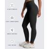 imageAoxjox Workout Updated Mila Leggings for Women High Waisted Tummy Control Drawcord Yoga Pants 245quot265quot285quotBlack