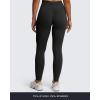 imageAoxjox Workout Updated Mila Leggings for Women High Waisted Tummy Control Drawcord Yoga Pants 245quot265quot285quotBlack