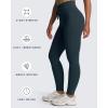 imageAoxjox Workout Updated Mila Leggings for Women High Waisted Tummy Control Drawcord Yoga Pants 245quot265quot285quotBlueberry