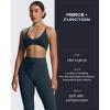 imageAoxjox Workout Updated Mila Leggings for Women High Waisted Tummy Control Drawcord Yoga Pants 245quot265quot285quotBlueberry