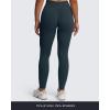 imageAoxjox Workout Updated Mila Leggings for Women High Waisted Tummy Control Drawcord Yoga Pants 245quot265quot285quotBlueberry