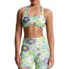 Green Flower Print