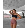 imageAoxjox Womens Workout Sports Bras Fitness Ivy Low Impact Bra Yoga Crop TankBlack