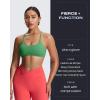 imageAoxjox Womens Workout Sports Bras Fitness Ivy Low Impact Bra Yoga Crop TankBottle Green