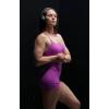 imageAoxjox Womens Workout Sports Bras Fitness Ivy Low Impact Bra Yoga Crop TankChive Blossom