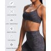 imageAoxjox Womens Workout Sports Bras Fitness Ivy Low Impact Bra Yoga Crop TankCloud Navy