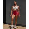 imageAoxjox Womens Workout Sports Bras Fitness Ivy Low Impact Bra Yoga Crop TankWhite