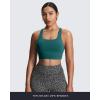 imageAoxjox Womens Workout Sports Bras High Impact Fitness Training Gym Khloe Bra Yoga Crop TankDeep Lagoon