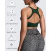 imageAoxjox Womens Workout Sports Bras High Impact Fitness Training Gym Khloe Bra Yoga Crop TankForest Green