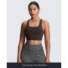 imageAoxjox Womens Workout Sports Bras High Impact Fitness Training Gym Khloe Bra Yoga Crop TankMulch