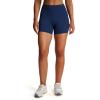 imageAoxjox Workout Biker Shorts for Women Tummy Control High Waisted Athletic Hidden Scrunch Gym Running Yoga Short 45quotNavy