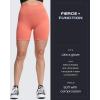 imageAoxjox Booty Workout Biker Shorts for Women Tummy Control High Waisted Hidden Scrunch Athletic Running Yoga Short 5quot2 Earth Orange Thin Scrunch Version