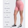imageAoxjox Booty Workout Biker Shorts for Women Tummy Control High Waisted Hidden Scrunch Athletic Running Yoga Short 5quot2 Pink Thin Scrunch Version