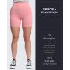 imageAoxjox Booty Workout Biker Shorts for Women Tummy Control High Waisted Hidden Scrunch Athletic Running Yoga Short 5quot2 Pink Thin Scrunch Version