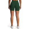 imageAoxjox Impact Seamless Workout Biker Shorts for Women Hidden Scrunch LowHigh Waisted Athletic Running Yoga Short 45quot5quotDark Green