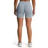 imageAoxjox Impact Seamless Workout Biker Shorts for Women Hidden Scrunch LowHigh Waisted Athletic Running Yoga Short 45quot5quotQuiet Grey