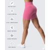 imageAoxjox Scarlett Workout Biker Shorts for Women Tummy Control High Waisted Hidden Scrunch Athletic Gym Running Yoga Short 6quotAzalea Pink
