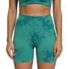 imageAoxjox Seamless Asset Workout Biker Shorts for Women Tummy Control High Waisted Athletic Scrunch Gym Running Yoga Short 5quot6quot2 Green Tiedye