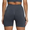 imageAoxjox Seamless Asset Workout Biker Shorts for Women Tummy Control High Waisted Athletic Scrunch Gym Running Yoga Short 5quot6quot2 Turbulence Grey Marl