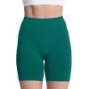 imageAoxjox Seamless Asset Workout Biker Shorts for Women Tummy Control High Waisted Athletic Scrunch Gym Running Yoga Short 5quot6quotDarkest Pine