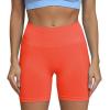 imageAoxjox Seamless Asset Workout Biker Shorts for Women Tummy Control High Waisted Athletic Scrunch Gym Running Yoga Short 5quot6quotPersimmon