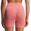 imageAoxjox Seamless Asset Workout Biker Shorts for Women Tummy Control High Waisted Athletic Scrunch Gym Running Yoga Short 5quot6quotSalmon Rose