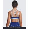 imageAoxjox Womens Workout Fitness Rory Ruched Sports Bras Yoga Crop TankBellwether BlueAiry Blue