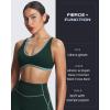 imageAoxjox Womens Workout Fitness Rory Ruched Sports Bras Yoga Crop TankForest GreenSage Green