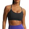 imageAoxjox Womens Workout Sports Bras Fitness Training Gym Lexi Lined Bra Yoga Crop TankBlack