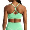 imageAoxjox Womens Workout Sports Bras Fitness Training Gym Lexi Lined Bra Yoga Crop TankKatydid GreenWhite