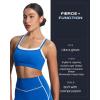 imageAoxjox Womens Workout Sports Bras Takes Two Bra High Impact Training Fitness Running Yoga Crop TankDirectoire BlueWhite
