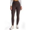 imageAoxjox High Waisted Workout Siren Leggings for Women Hidden Scrunch Butt Lifting Tummy Control Yoga Pants 26quotMulch