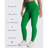 imageAoxjox High Waisted Workout Leggings for Women Tummy Control Buttery Soft Yoga Metamorph Deep V Pants 26quotJolly Green