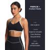 imageAoxjox Womens Color Block Workout Sports Bras Fitness Blair Bra Athletic Yoga Crop TankBlack and White