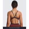 imageAoxjox Womens Color Block Workout Sports Bras Fitness Blair Bra Athletic Yoga Crop TankRum RaisinMulch