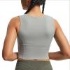 imageAoxjox Womens Workout Longline Every Bra Fitness Training High Impact Gym Sports Bras Yoga Crop