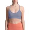 imageAoxjox Womens Workout Y Sports Bras Fitness Trainning Active Gym Bra Yoga Crop TankLazuli