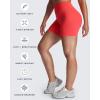 imageAoxjox Siren Workout Biker Shorts for Women Tummy Control High Waisted Hidden Scrunch Athletic Gym Yoga Short 5quot6quot7quotFiery Coral Size Down  If in Between Sizes