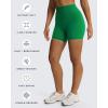 imageAoxjox Siren Workout Biker Shorts for Women Tummy Control High Waisted Hidden Scrunch Athletic Gym Yoga Short 5quot6quot7quotJolly Green Size Up  If in Between Sizes